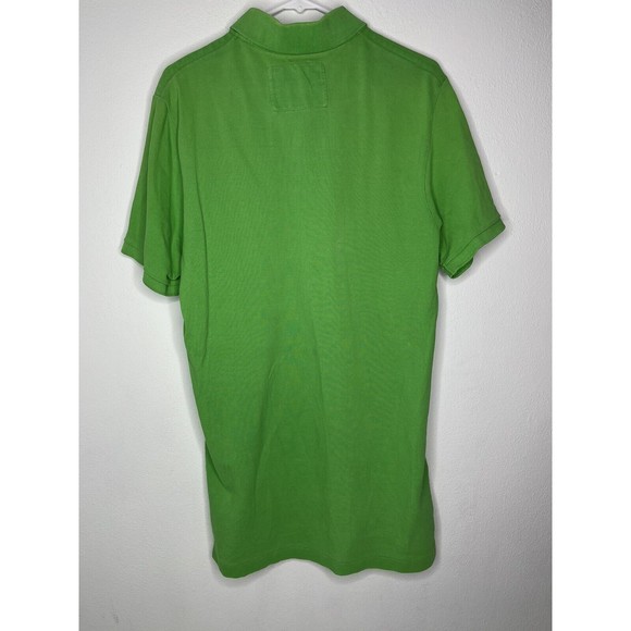 American Eagle Men's L Polo Golf Shirt Short Sleeve Green Vintage Fit Clean! - Picture 5 of 15